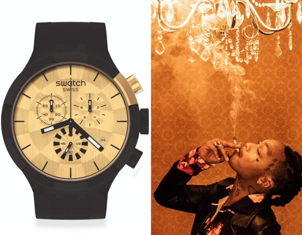 Choices that make a difference! The world-famous rapper impresses with "Swatch" in his new music video!