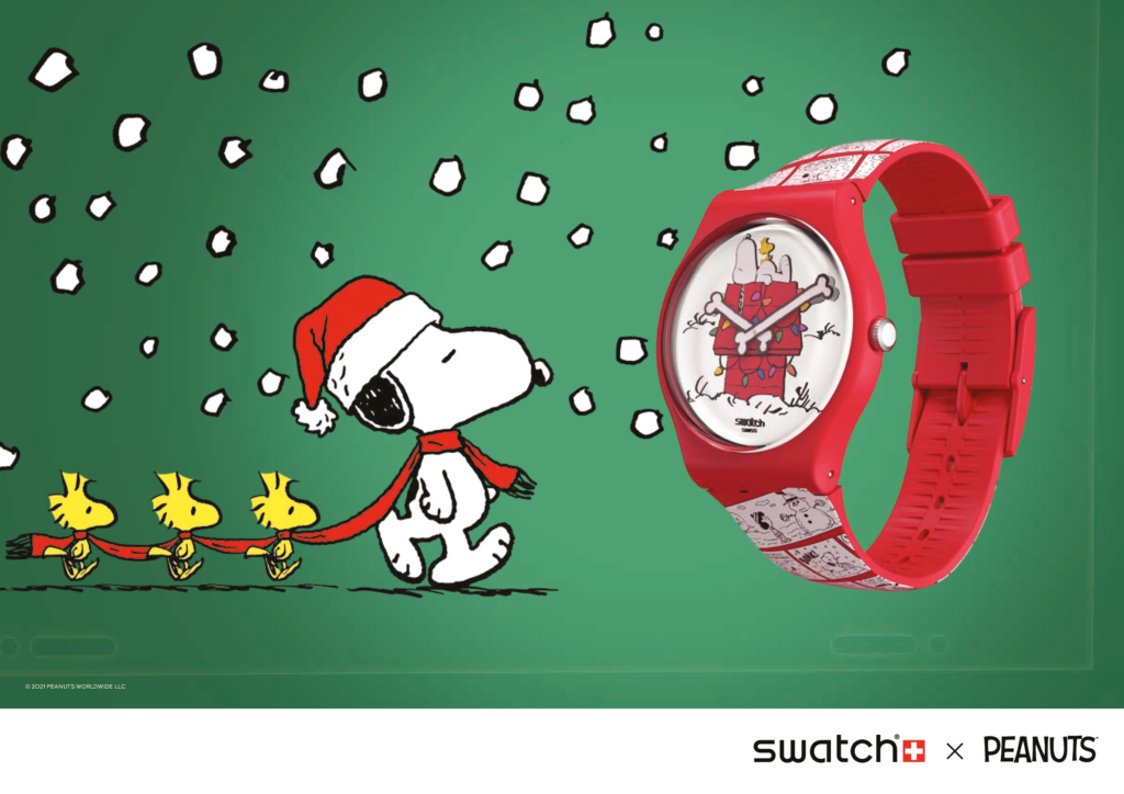 Ready for the holidays? A nice surprise for you comes from SWATCH and the band "Peanuts"