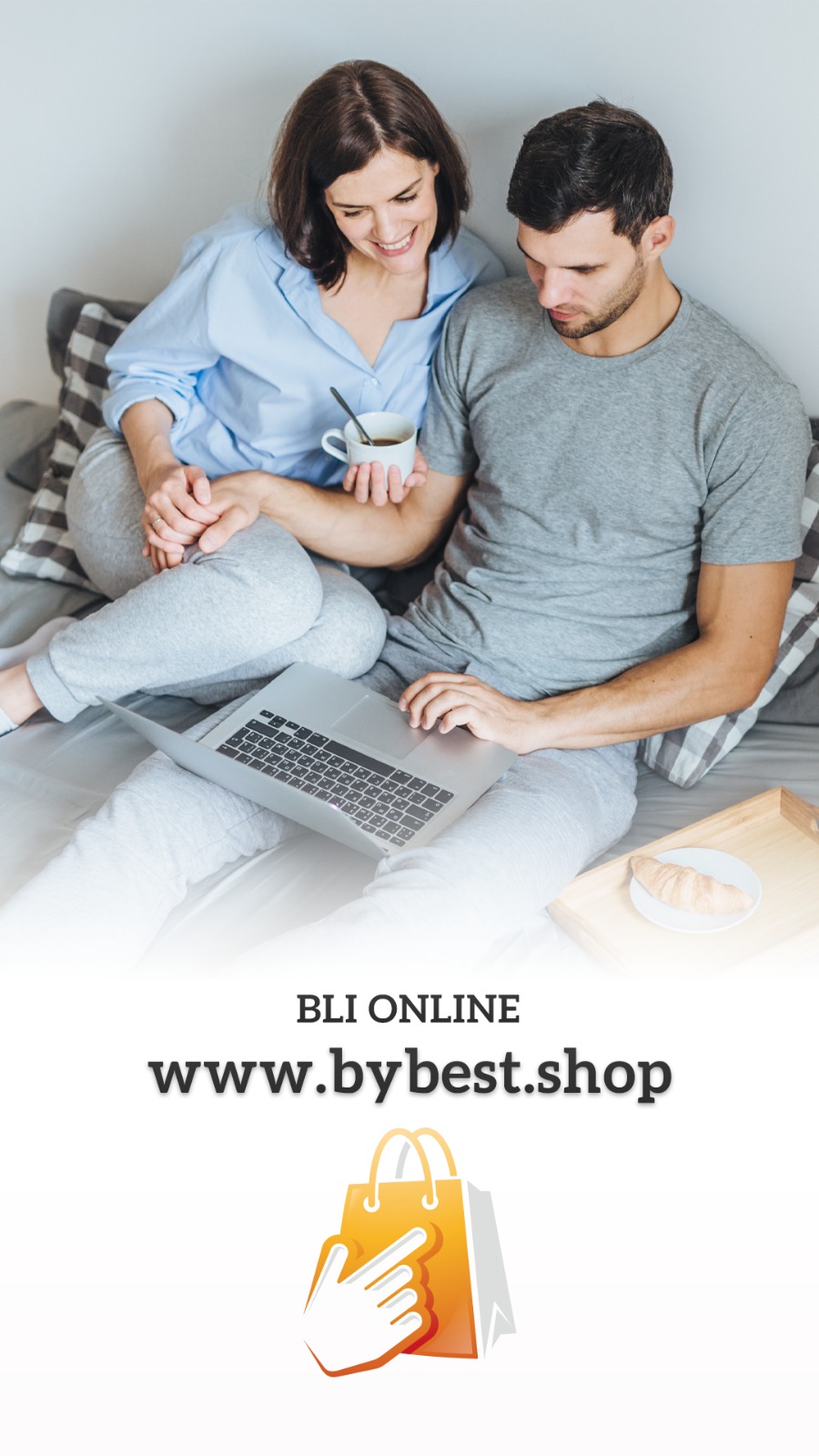 Shopping from the sofa at home, hurry to catch the super discounts at ByBest Shop!