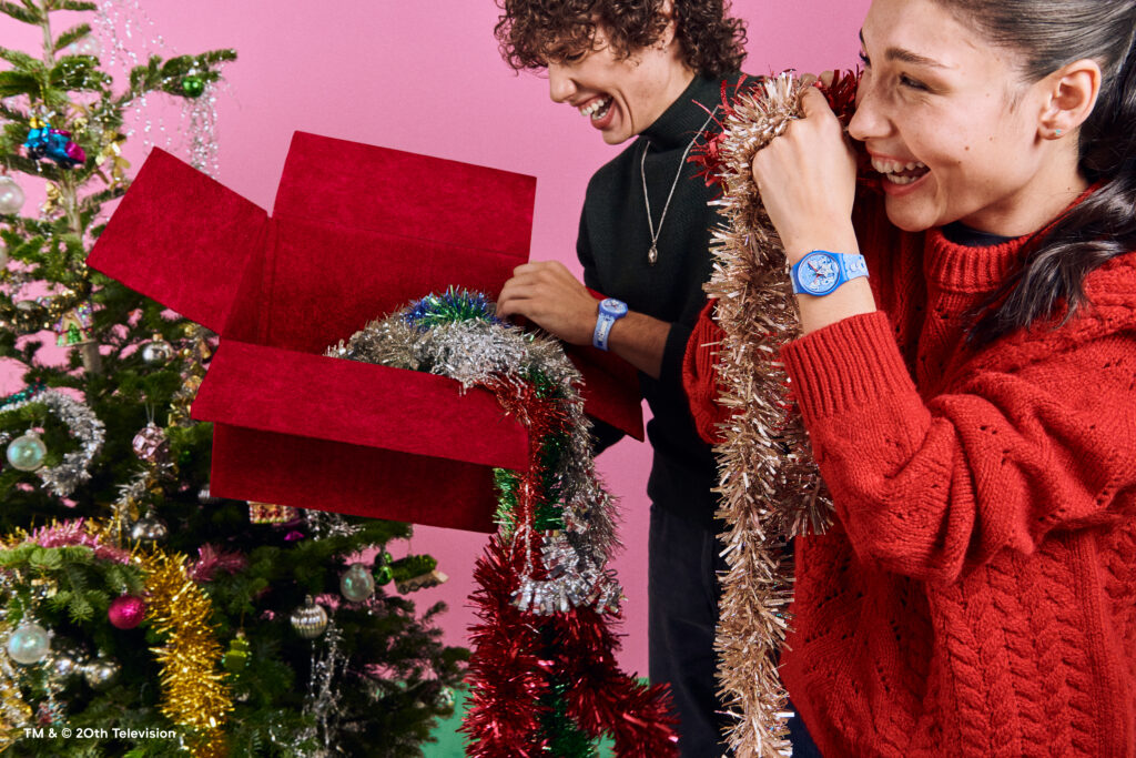 Inspired by the holidays, SWATCH and The Simpsons brought the coolest collaboration!