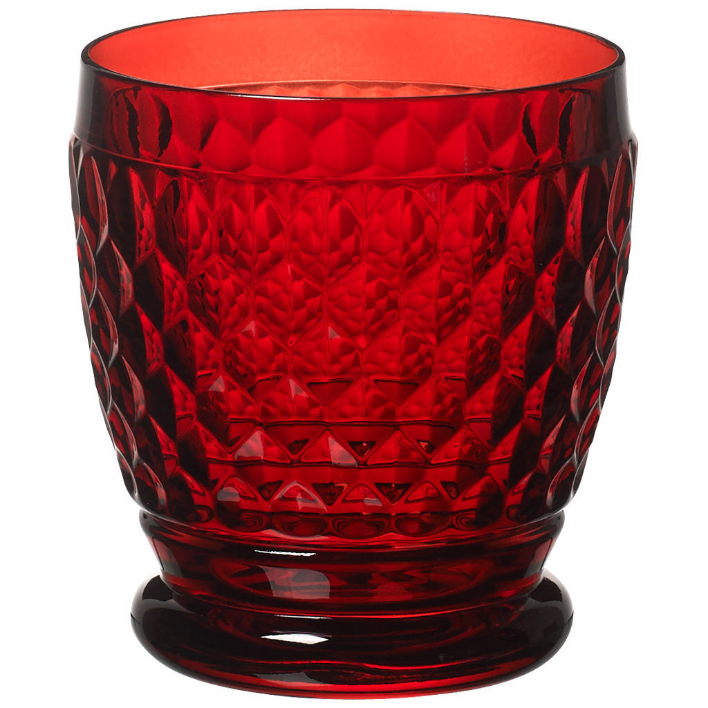 Boston Coloured Water/cocktail tumbler Red
