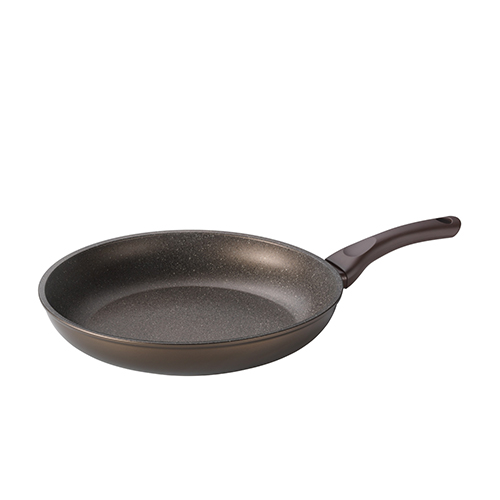 Ambra Inductin frying pan bronze
