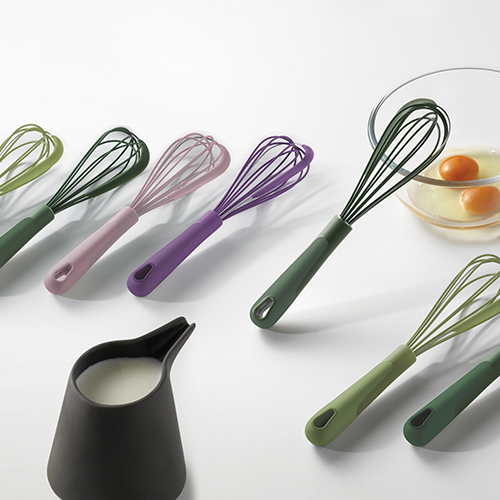 KLEIN whisk with spatula in display box 4 mix colours Q.b.