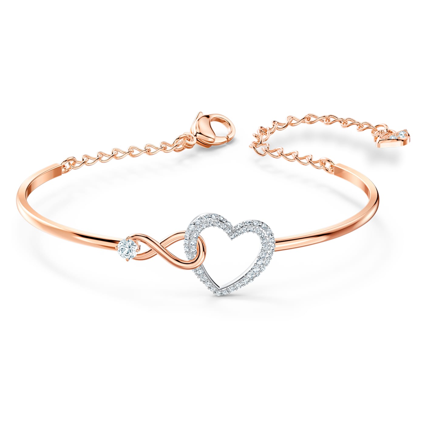 Swarovski Infinity bangle