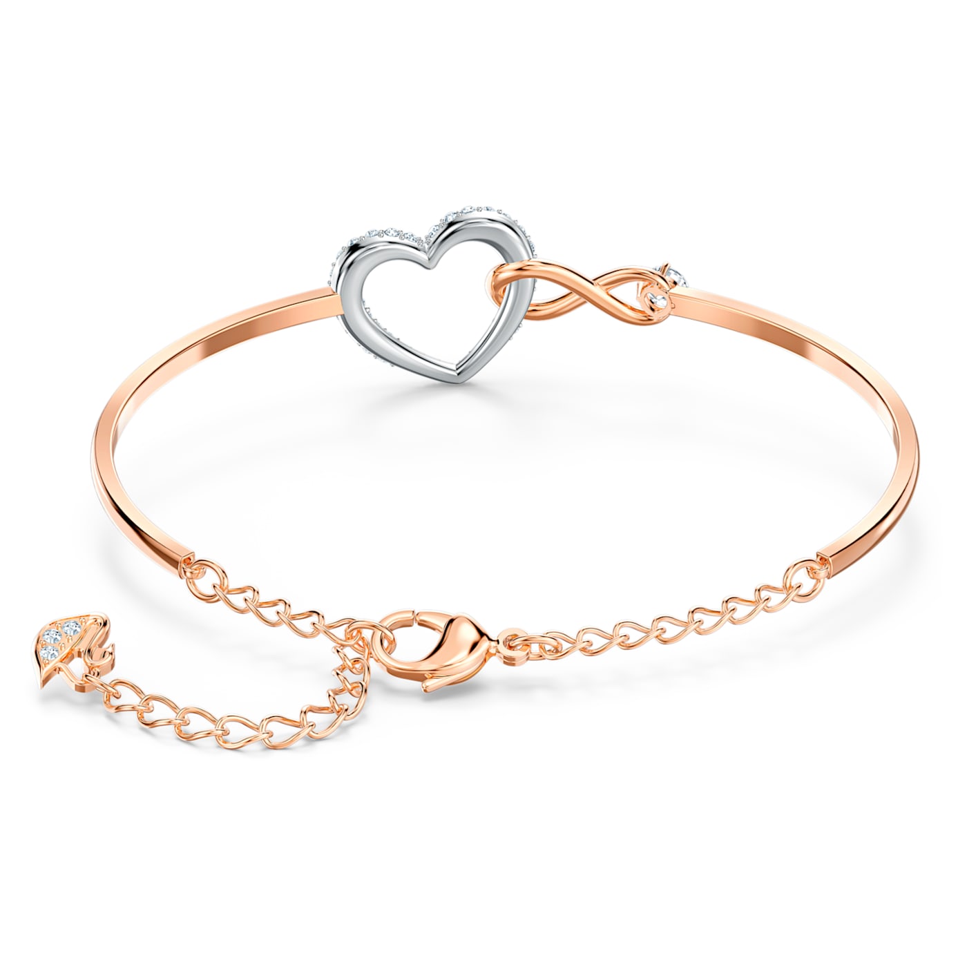 Swarovski Infinity bangle