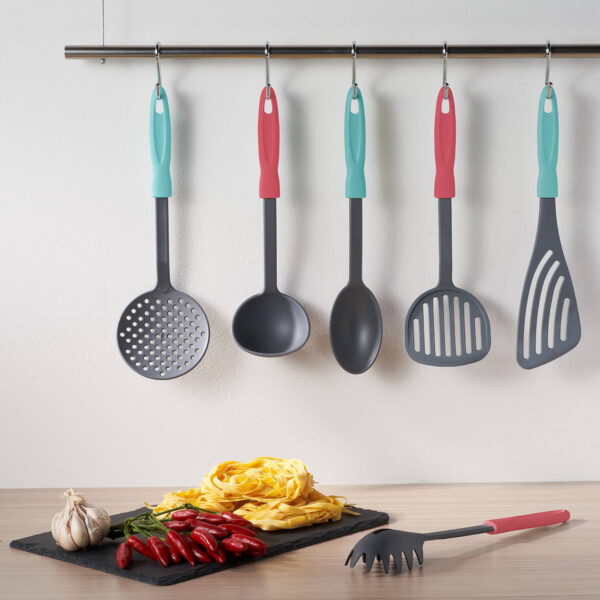 IRIS kitchen tools 6 tools ass.in counter displ 2 colors Q.B.
