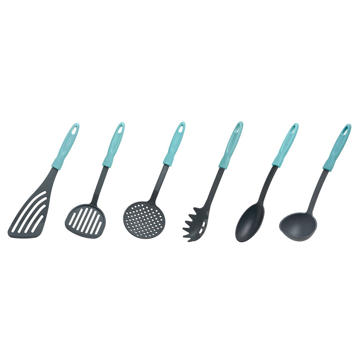 IRIS kitchen tools 6 tools ass.in counter displ 2 colorsQ.B.