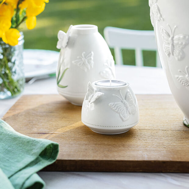 Colourful Spring tea light holder