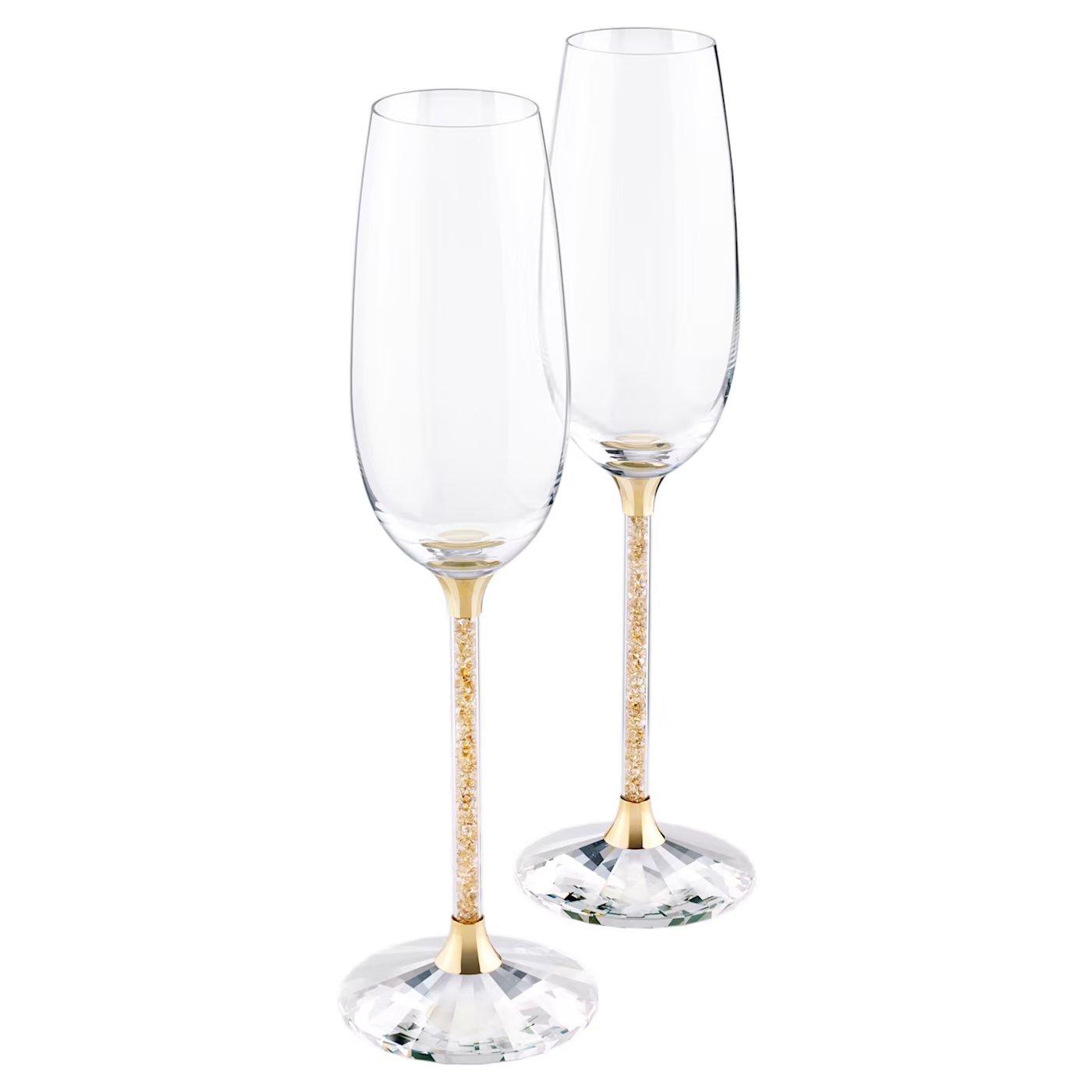 Crystalline Toasting Flutes