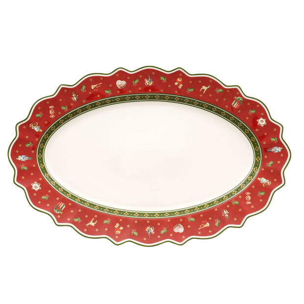 Toy's Delight oval plate