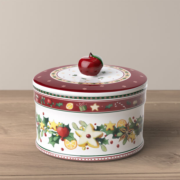 Winter Bakery Delight biscuit jar