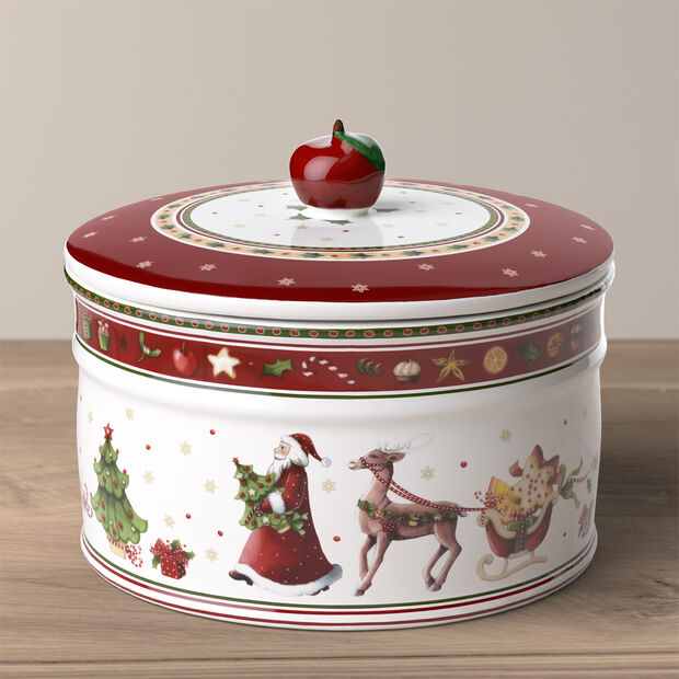 Winter Bakery Delight large biscuit jar