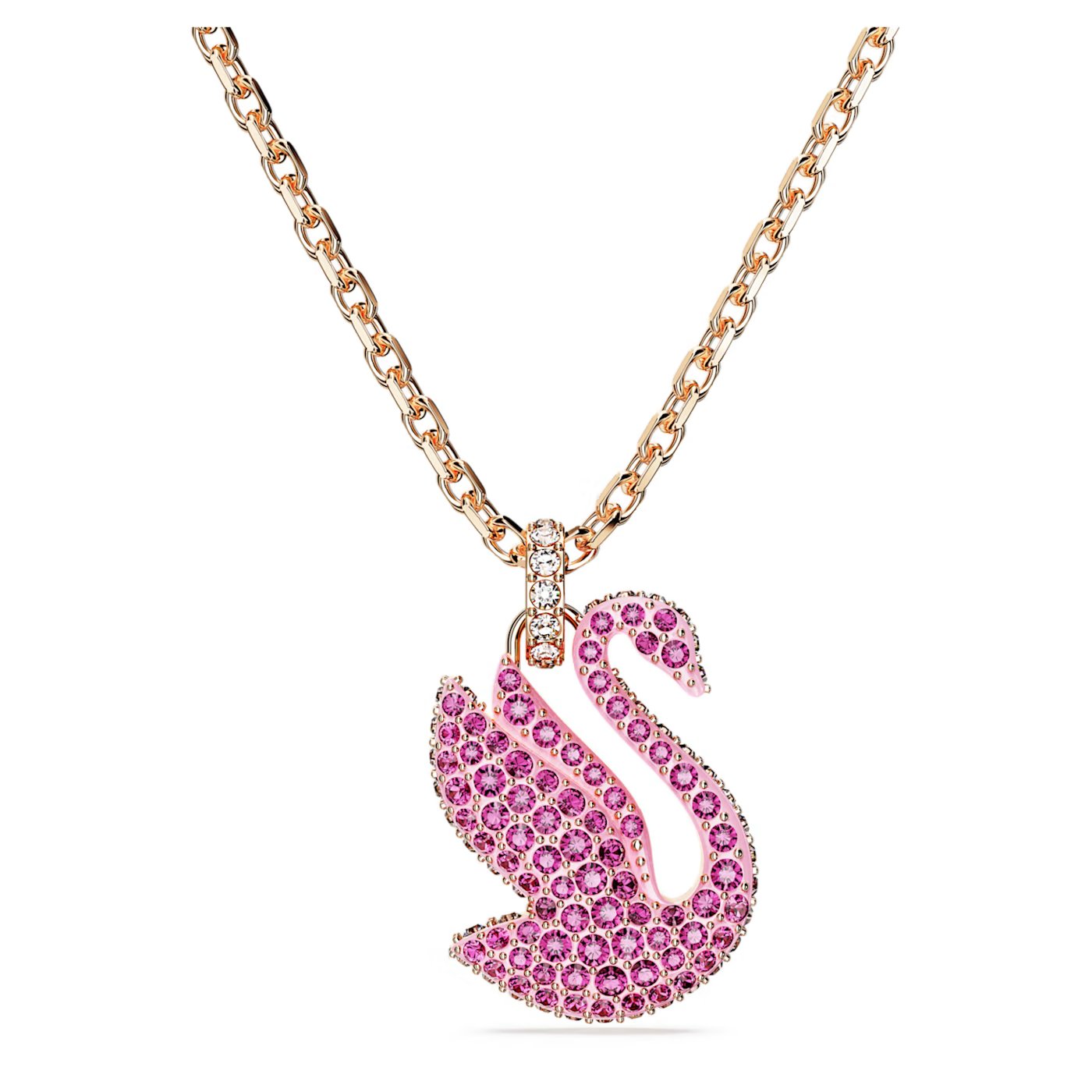 Bybest Shop - Swarovski Iconic Swan drop earrings