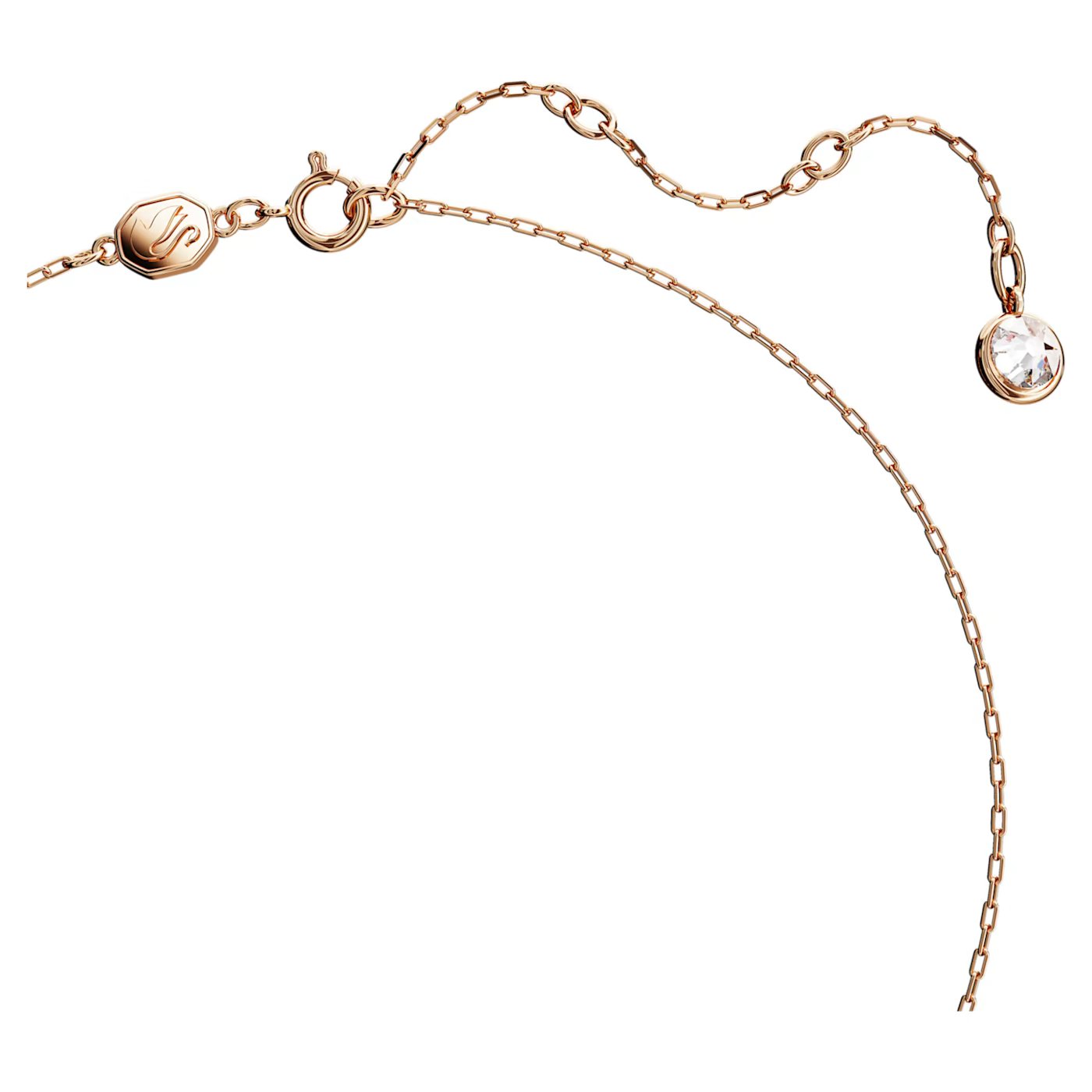 Bybest Shop - Swarovski Iconic Swan drop earrings