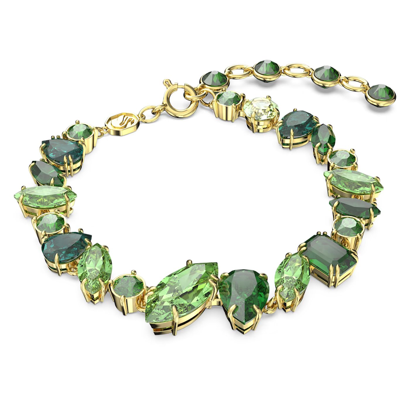 642455a5a9f1c_gema-bracelet--mixed-cuts--green--gold-tone-plated-swarovski-5652822.jpg