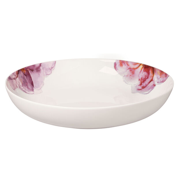 Rose Garden large bowl, 5,200 ml, white/pink