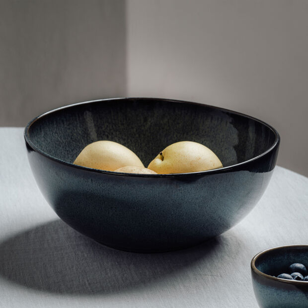 Lave gris serving bowl