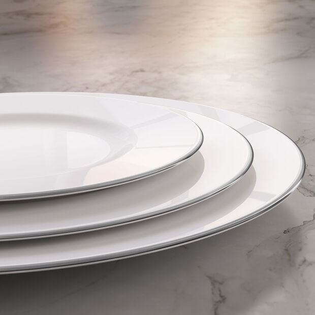 Anmut Platinum No.1 breakfast plate