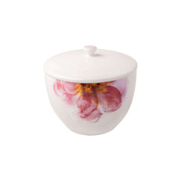 Rose Garden tea/coffee caddy with Lid