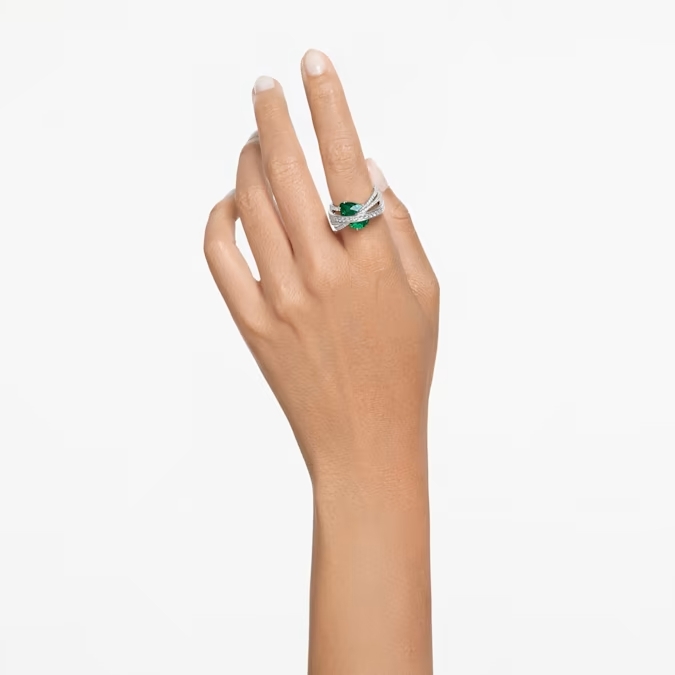 Hyperbola cocktail ring