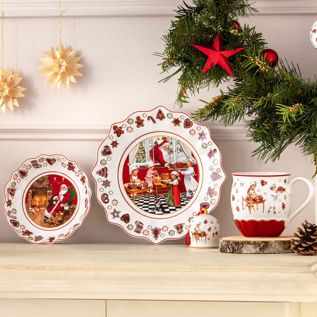 希少　Villeroy&Boch　【２枚セット】クリスマス　プレート Et Boch Villeroy Navidad Villeroy Boch Annual Christmas Edition