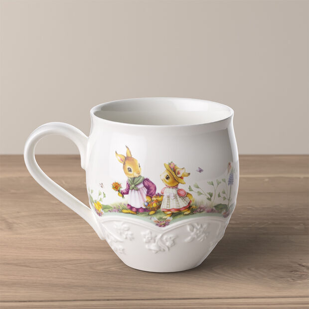 Spring Fantasy mug, flower meadow