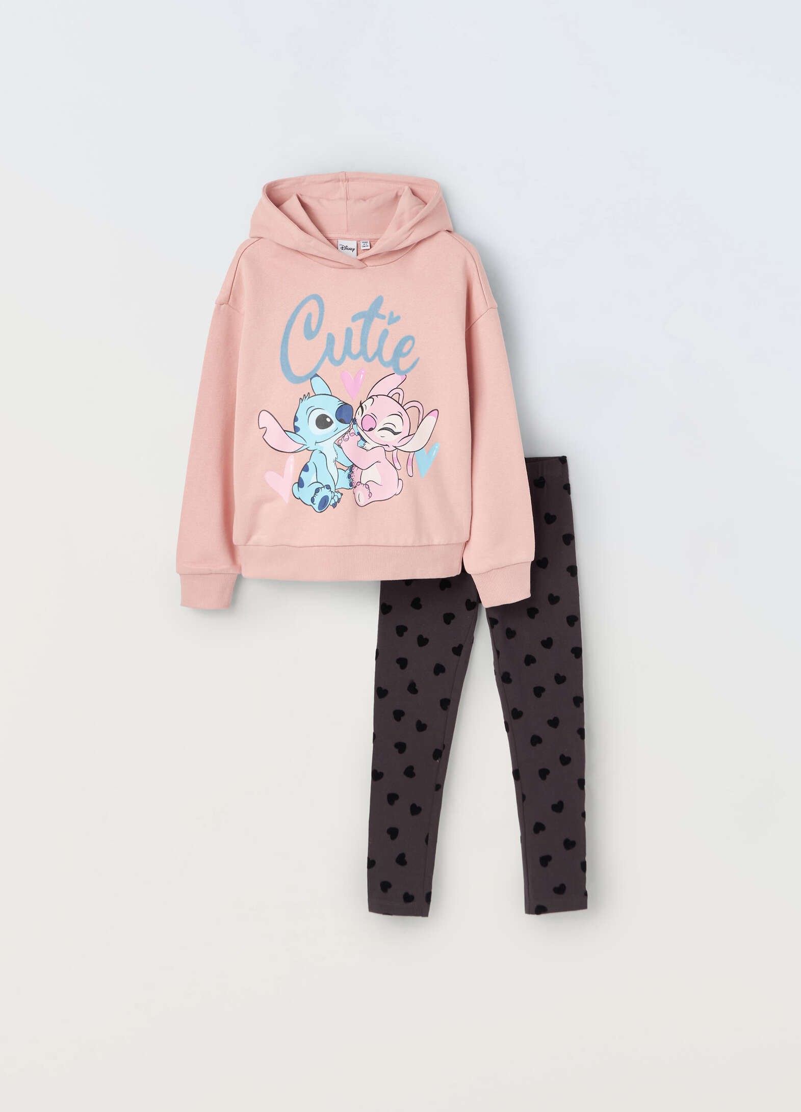 Jogging set Lilo & Stitch in pure cotton for girls