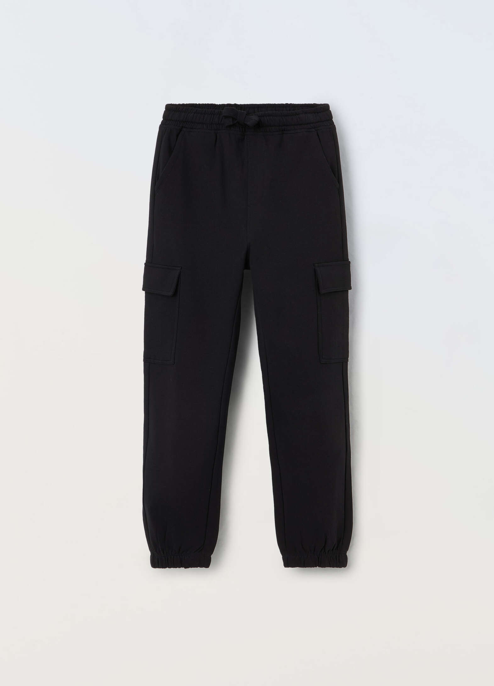 Pure cotton cargo joggers for boys