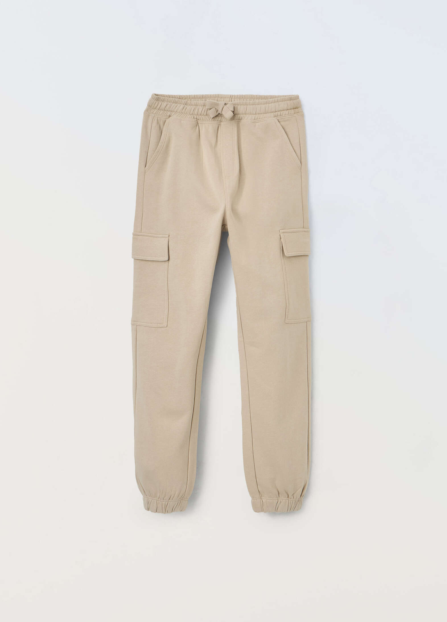 Pure cotton cargo joggers for boys