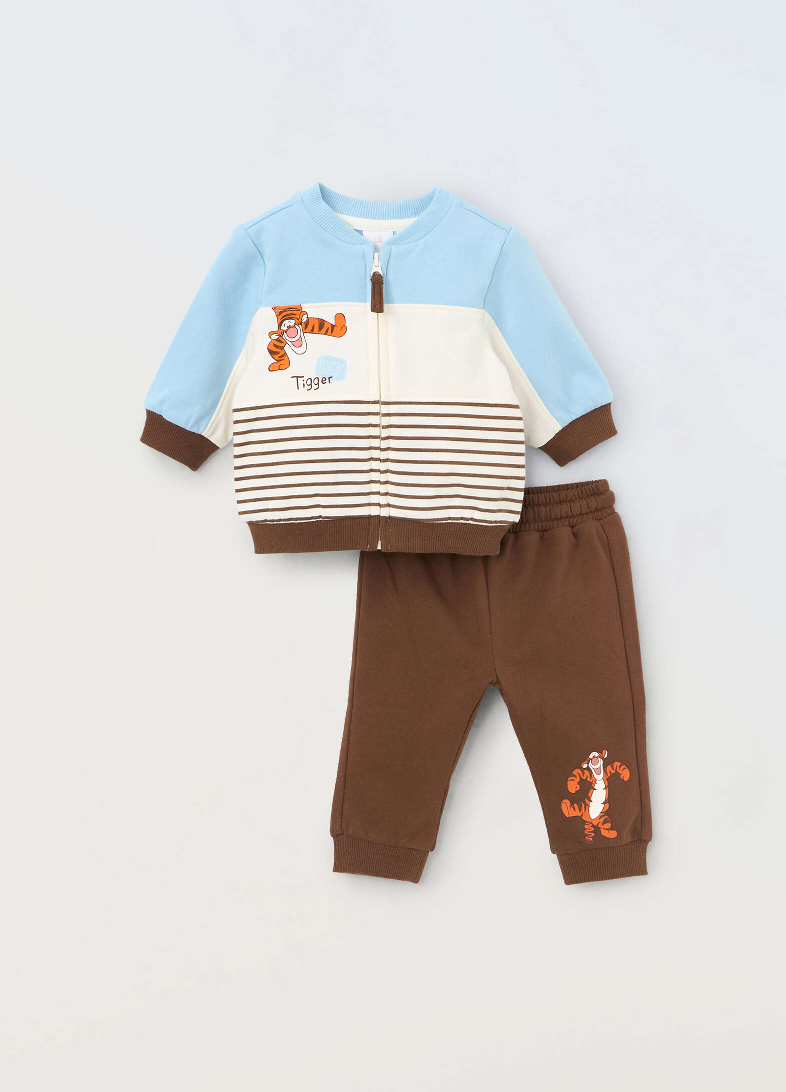 Newborn fleece cotton jogging set