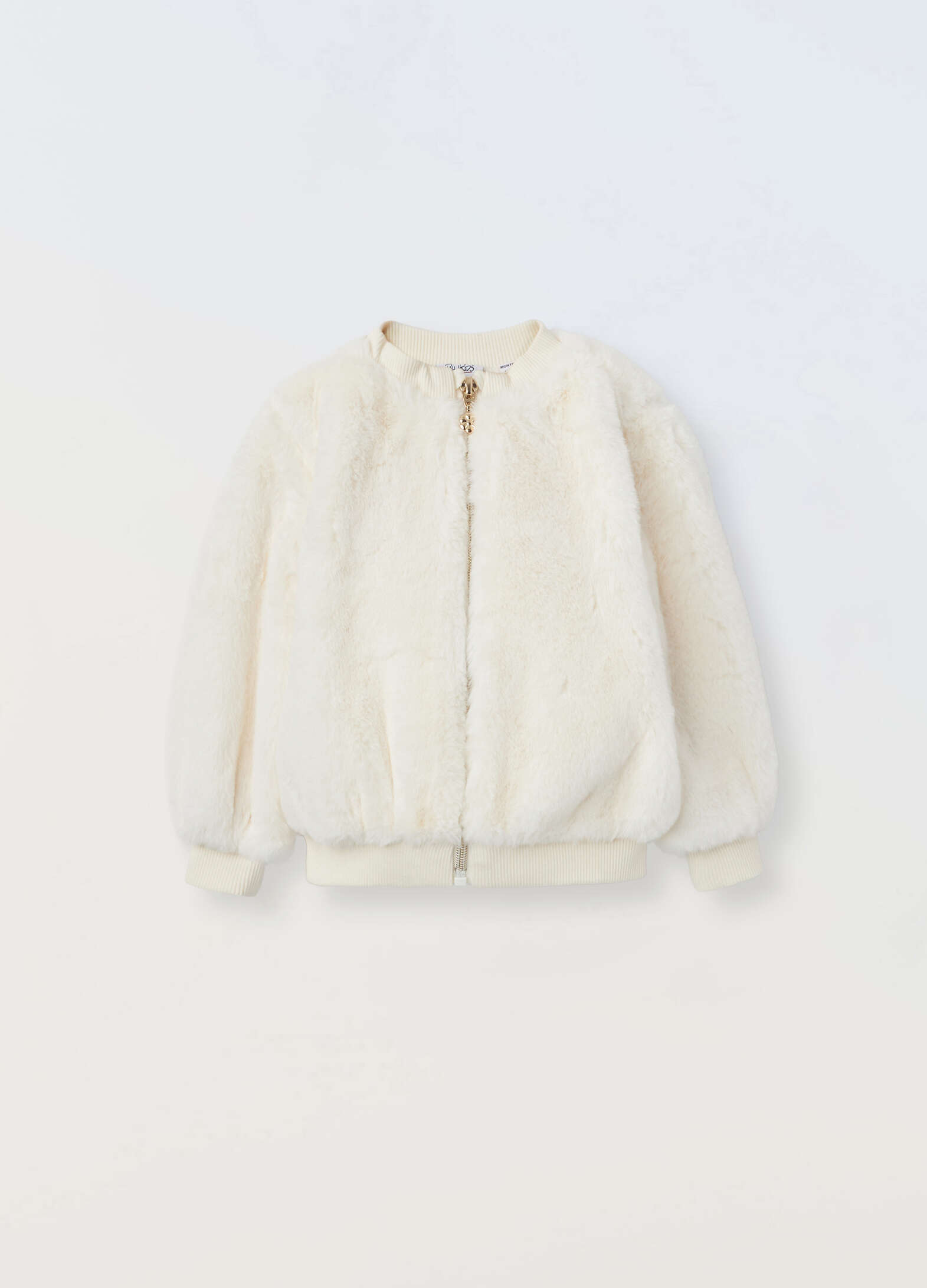 Baby eco fur sweatshirt