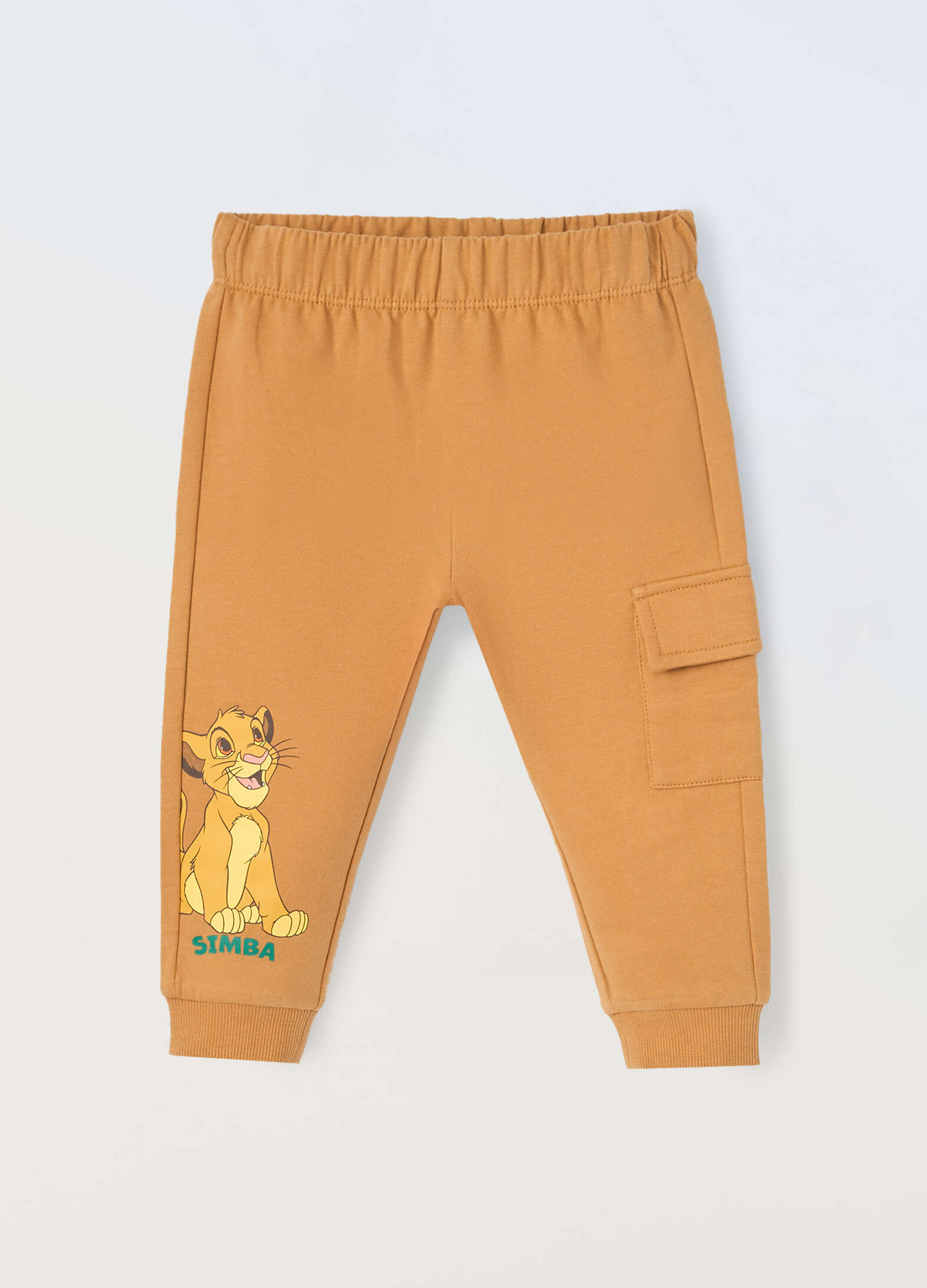 Jogger in french terry di cotone stretch neonato