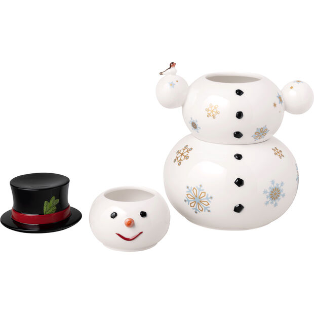 Christmas Toys Memory snowman jar 8 x 8 x 15 cm