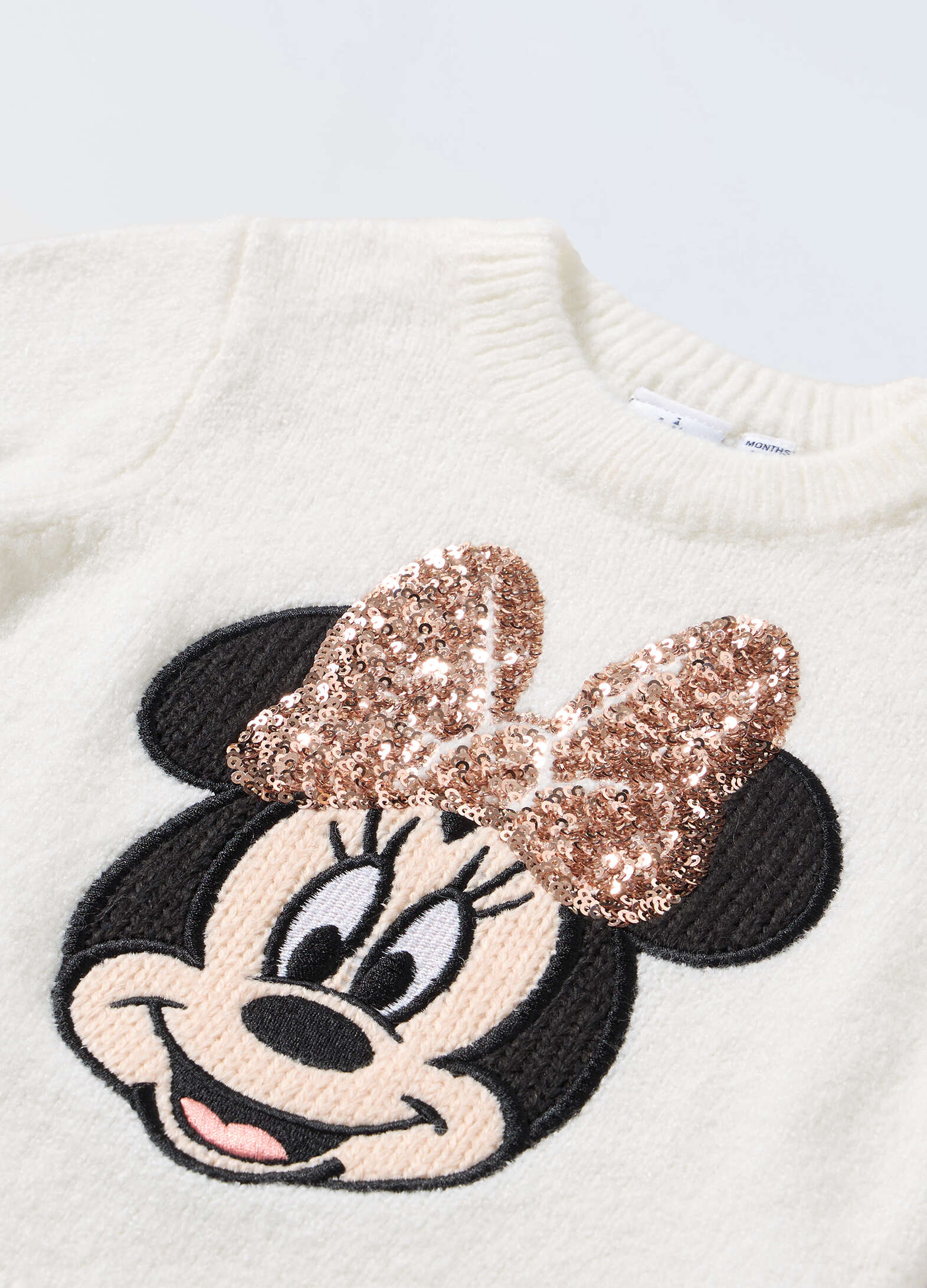 Baby girl sequin tricot