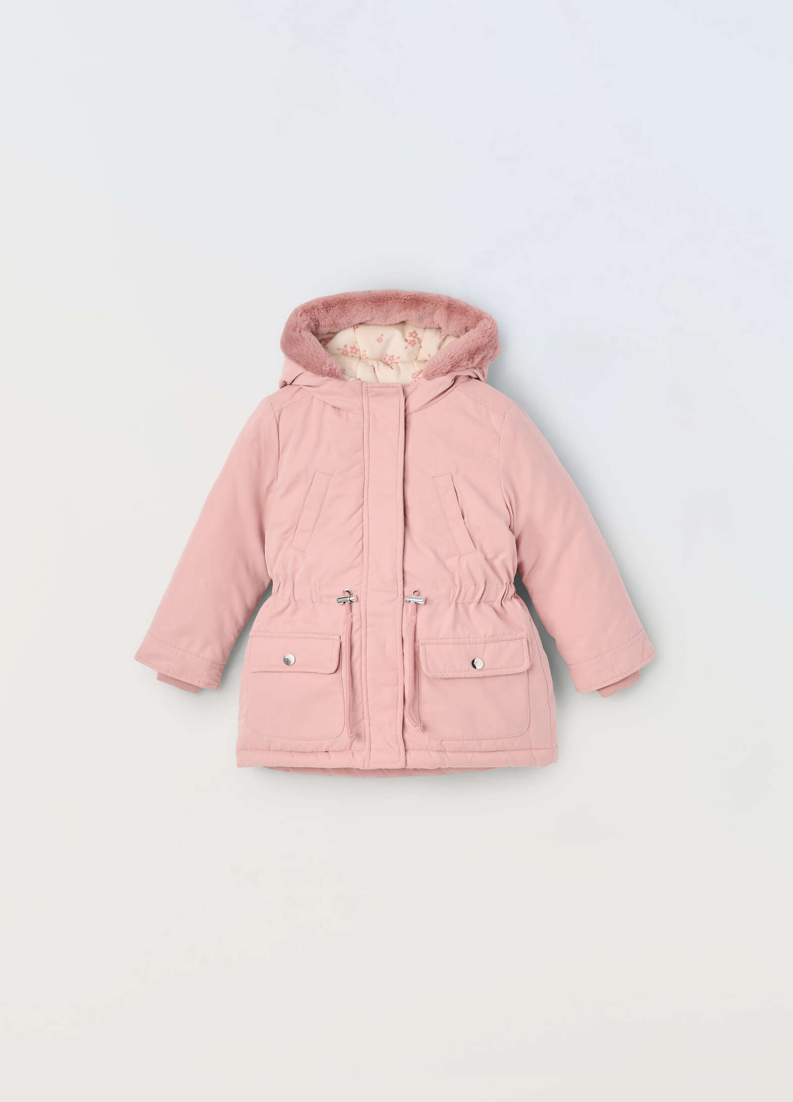 Girls' Hooded Parka