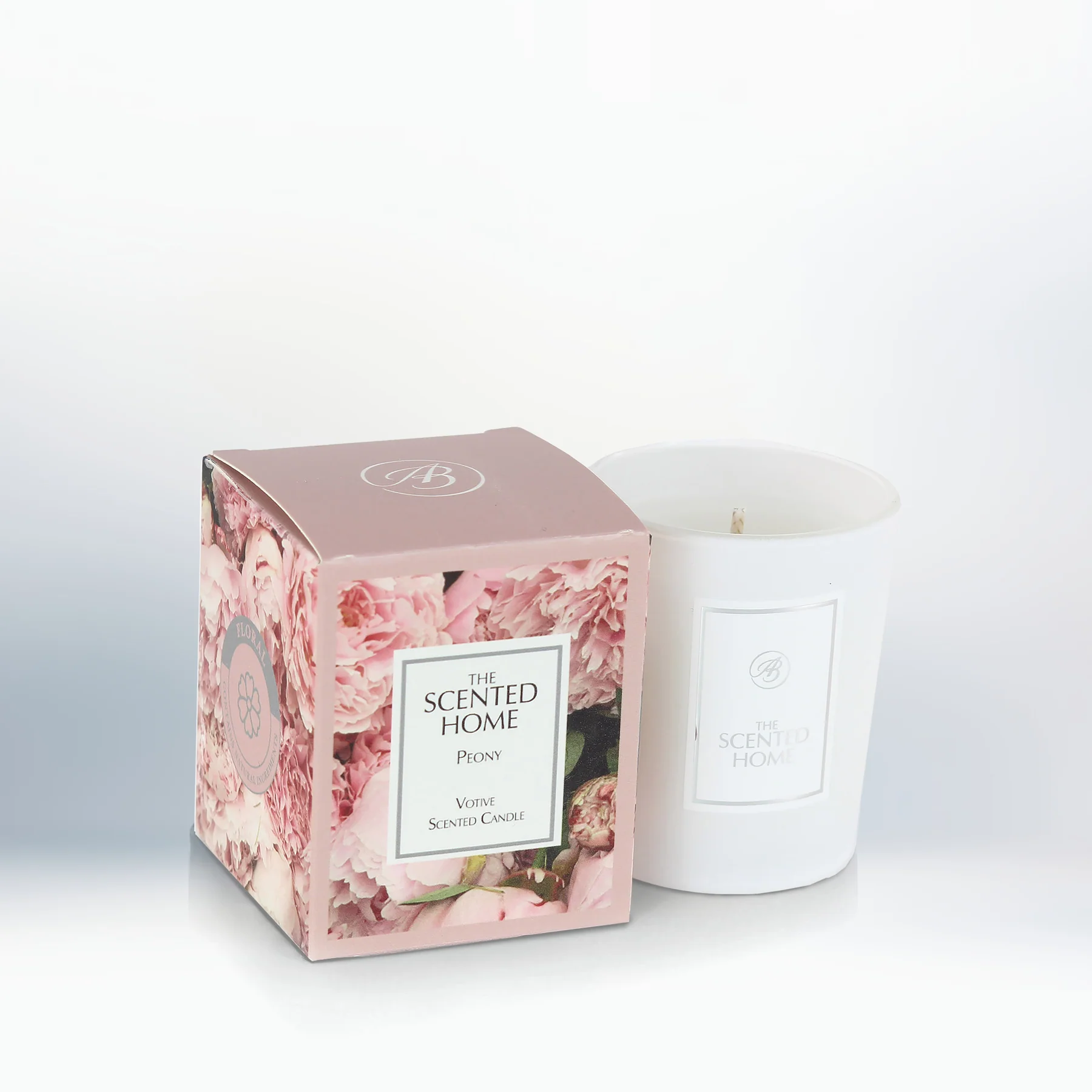 Peony Scented Jar Candle