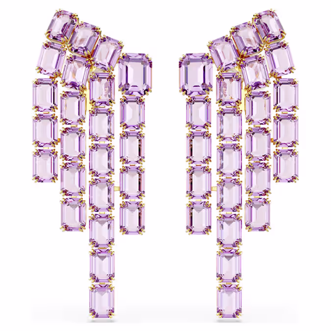 6797ad7a18488_millenia-clip-earrings--octagon-cut--chandelier--purple--gold-tone-plated-swarovski-5720837.avif