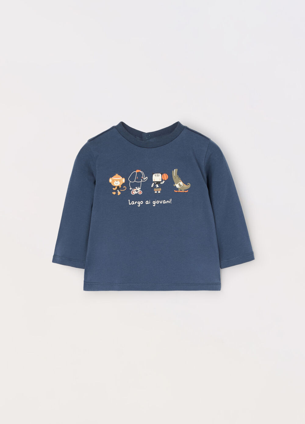 Stretch cotton baby t-shirt