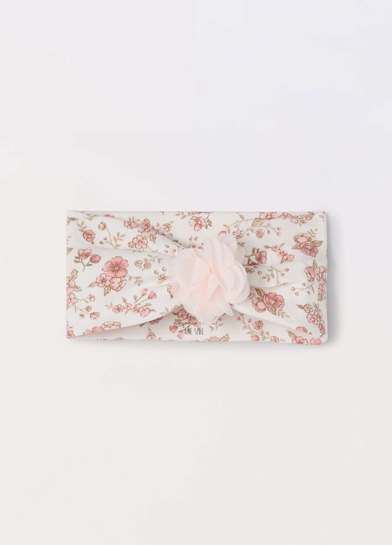 Pure cotton headband with newborn application