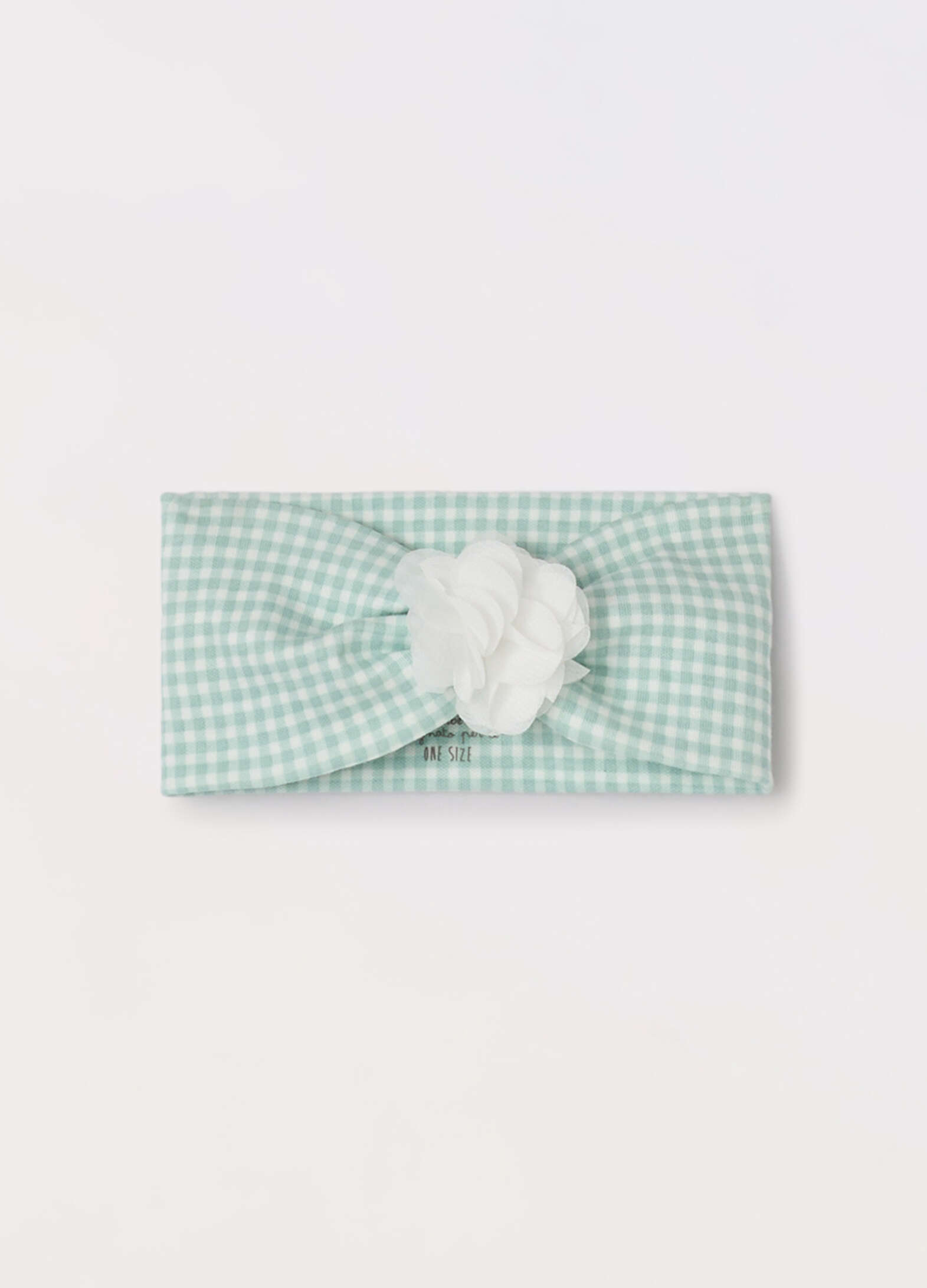 Pure cotton headband with newborn application