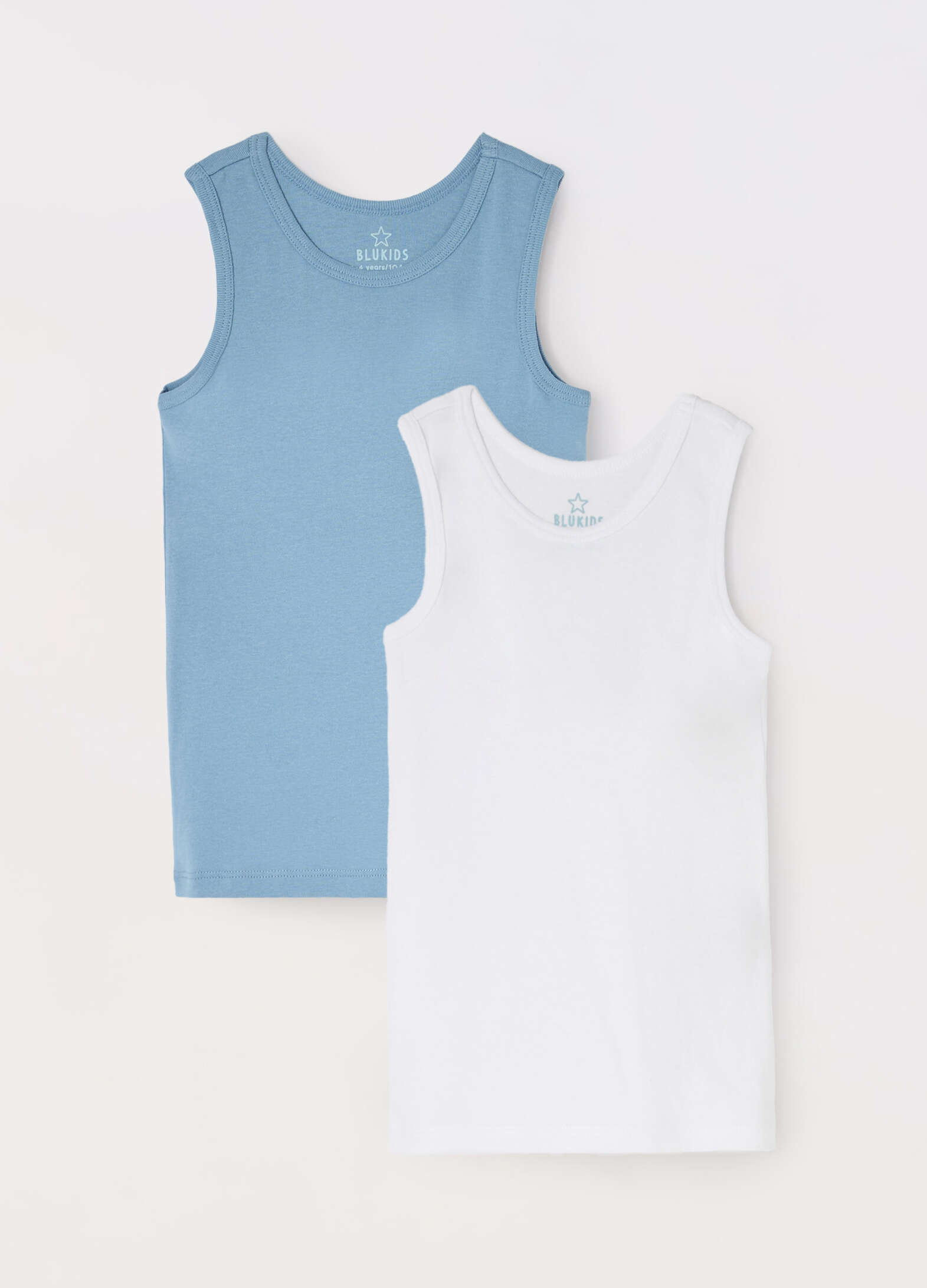 Pack of 3 pure cotton intimate vests for children