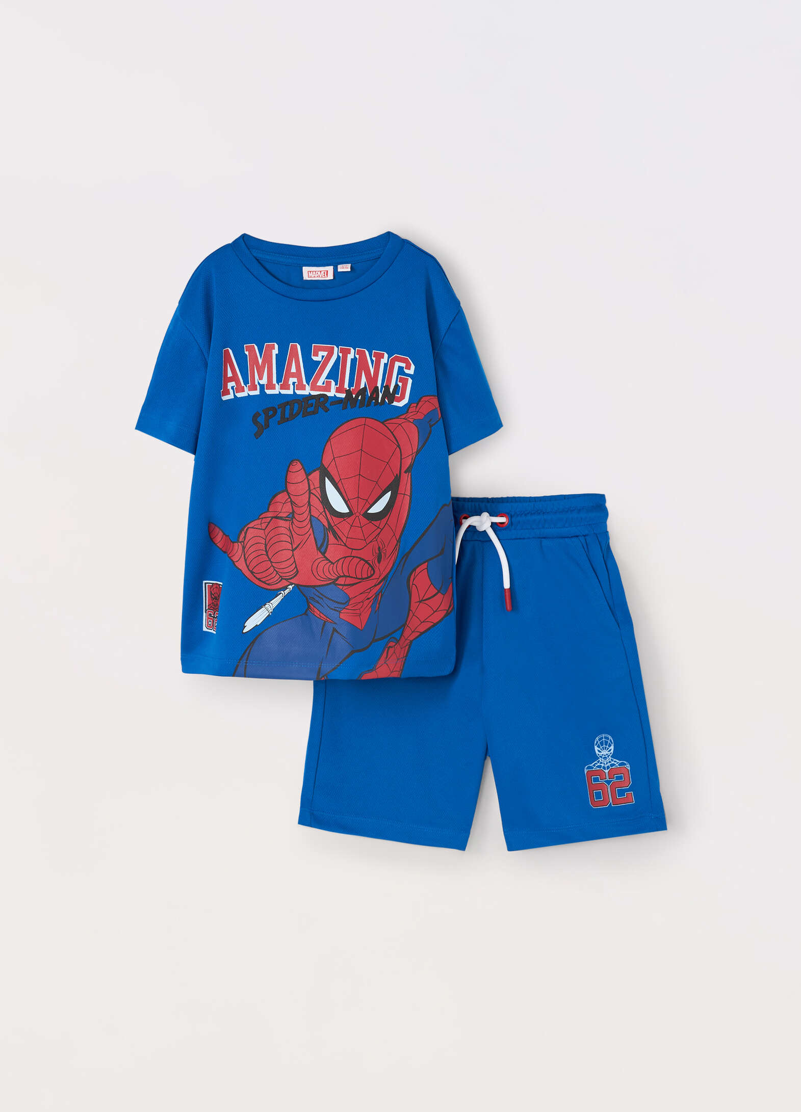 Jogging t-shirt and bermuda set for children