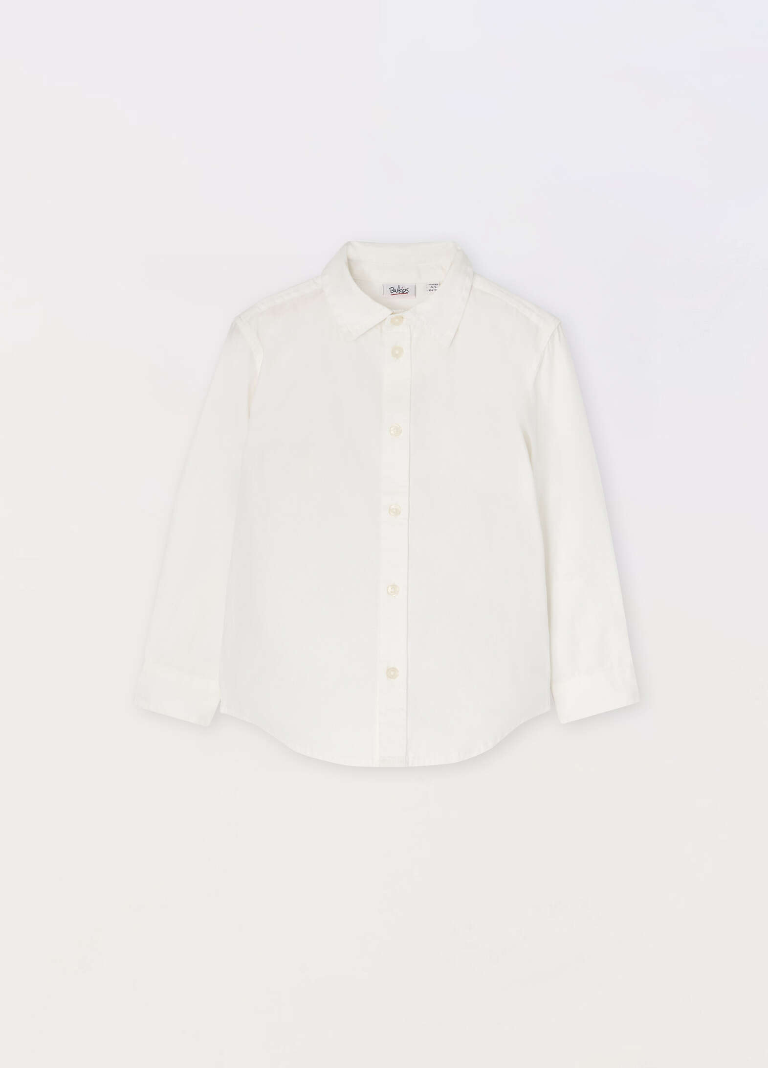 Pure cotton twill shirt for kids