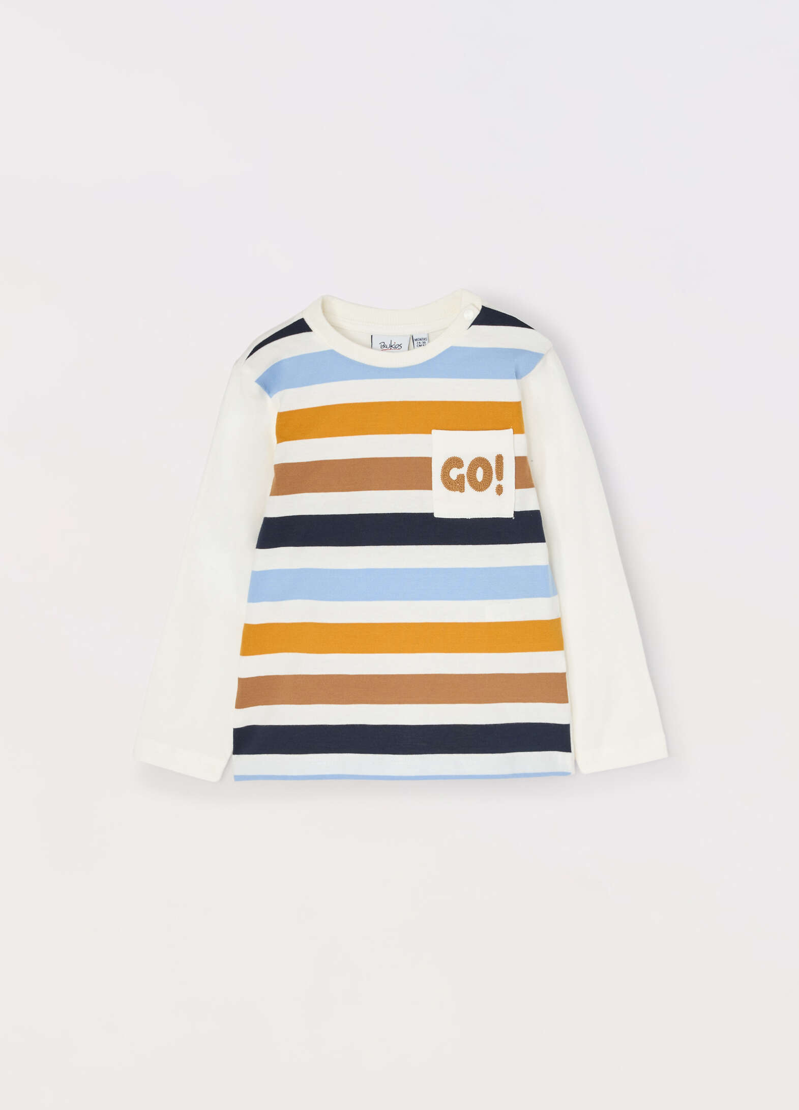 Newborn pure cotton jersey T-shirt