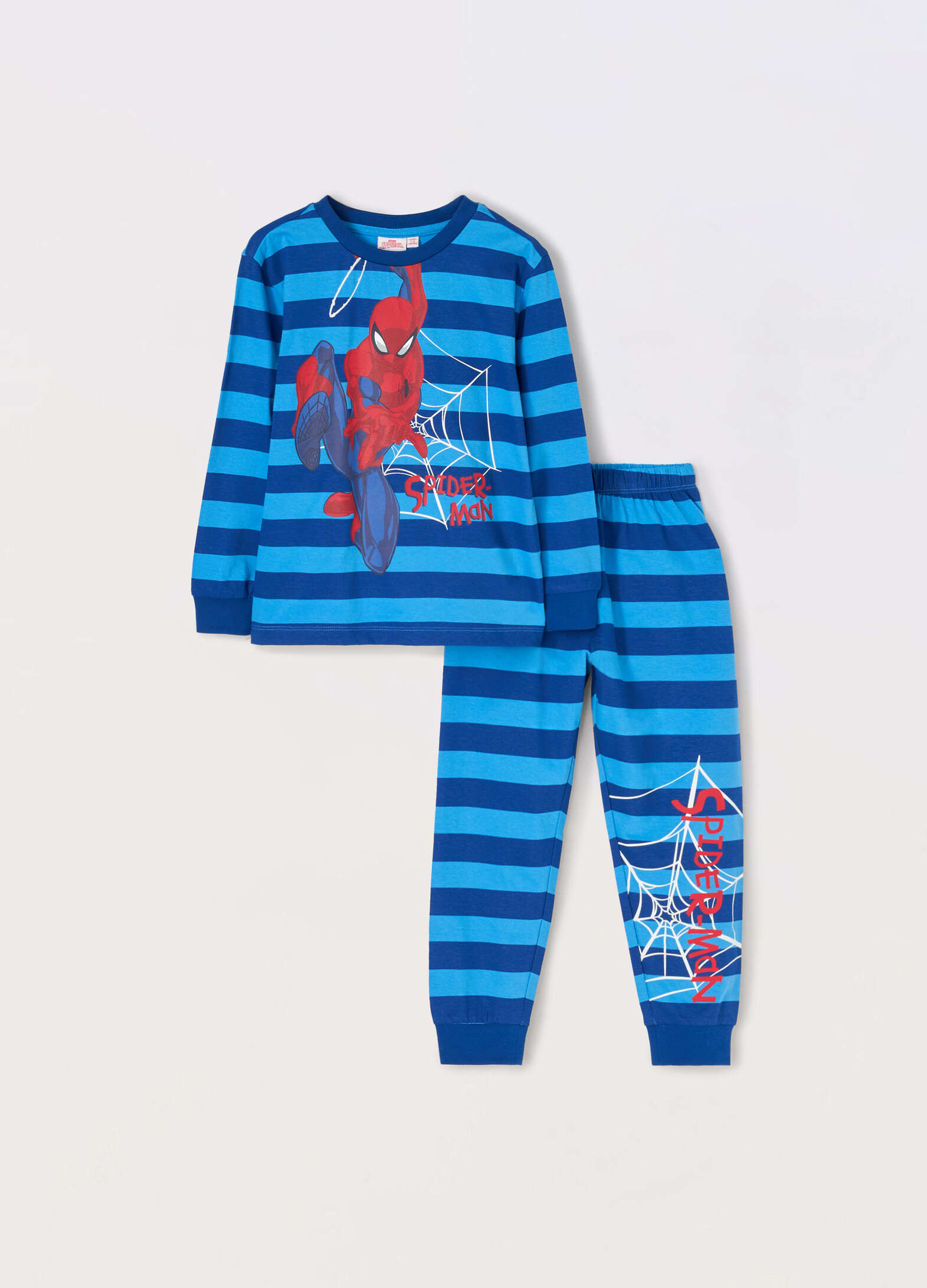 Pure cotton jersey pajama set for kids