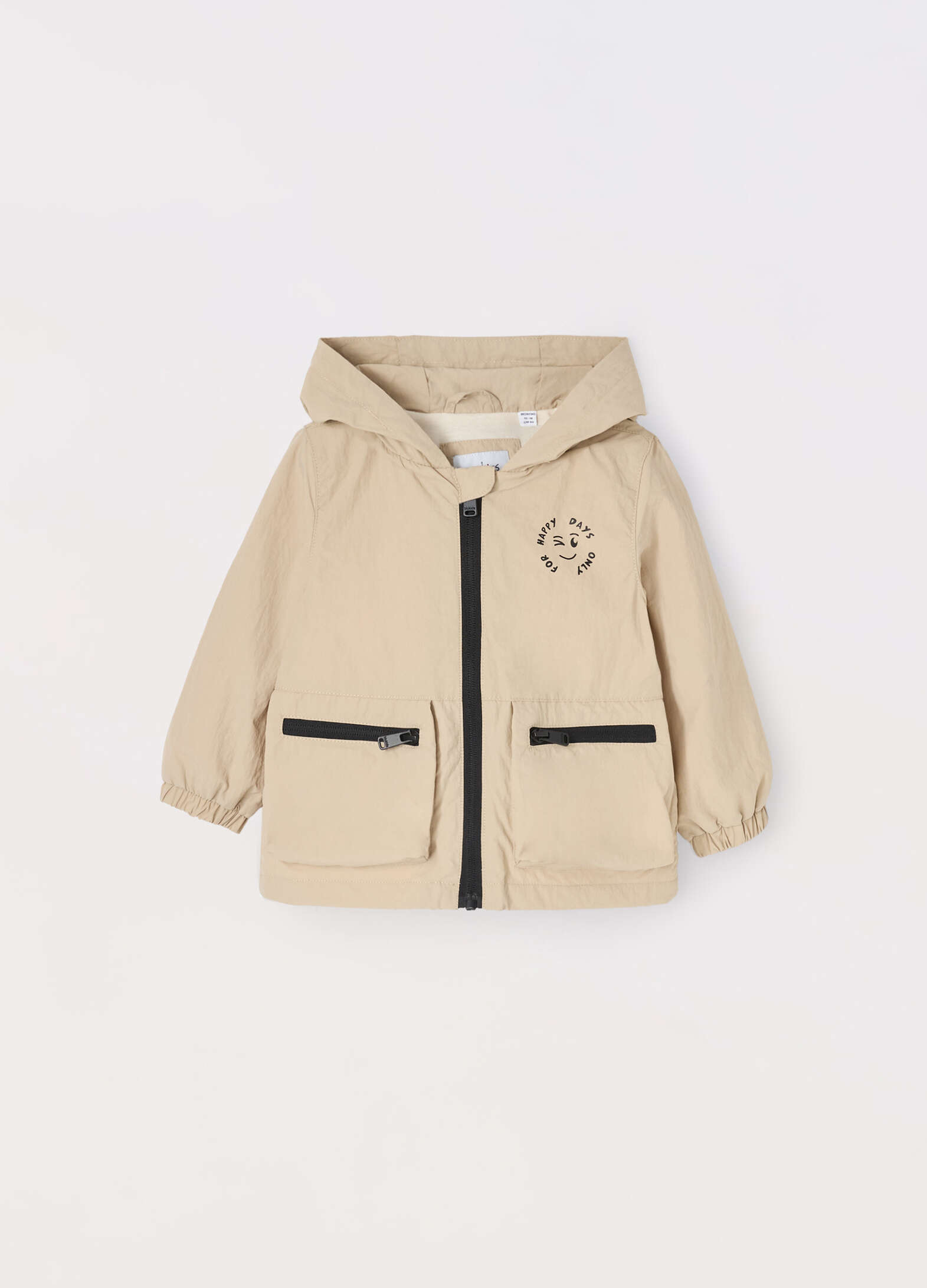 Baby hooded jacket