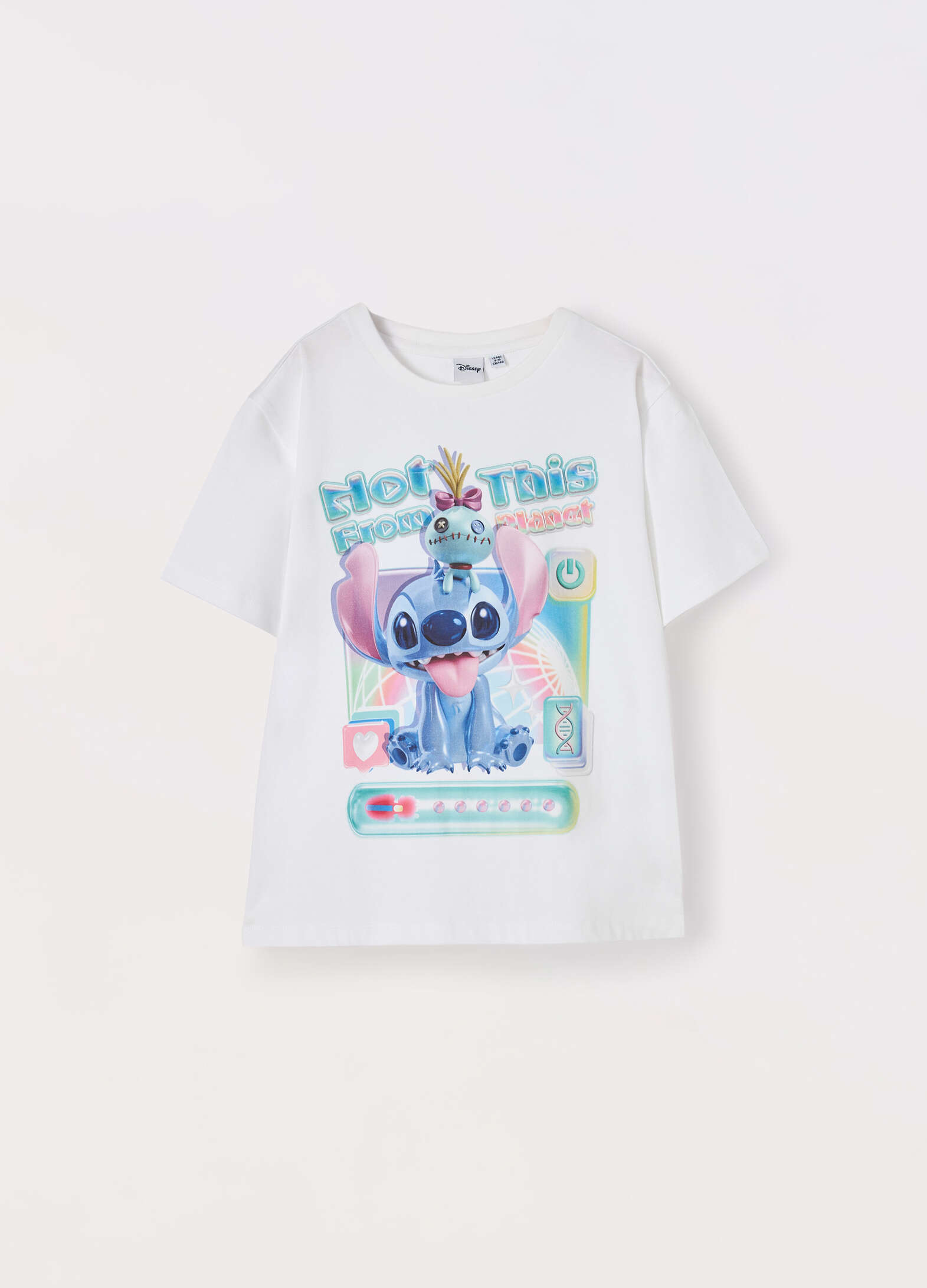 Girl's pure cotton jersey T-shirt