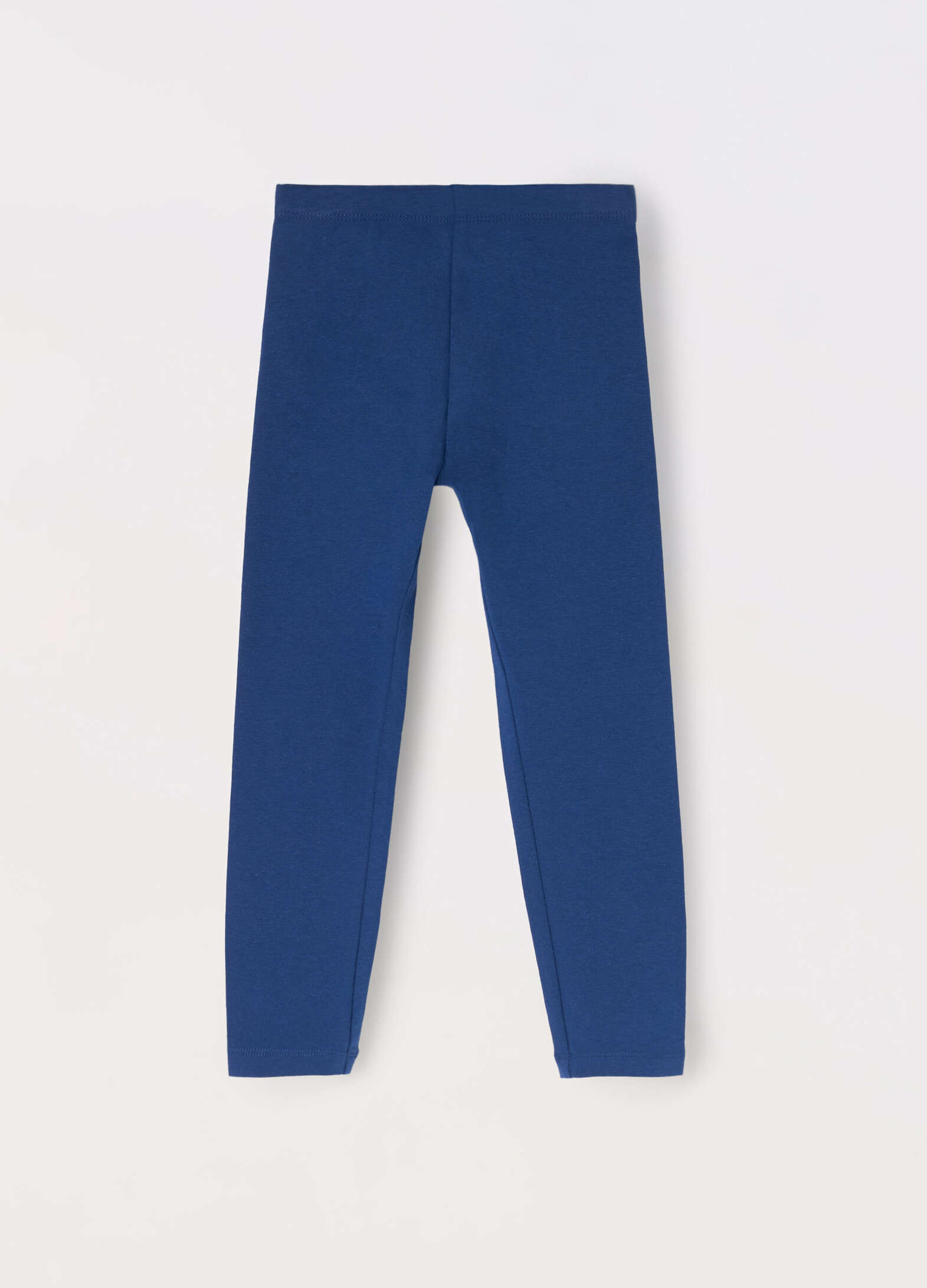 Stretch cotton leggings for girls