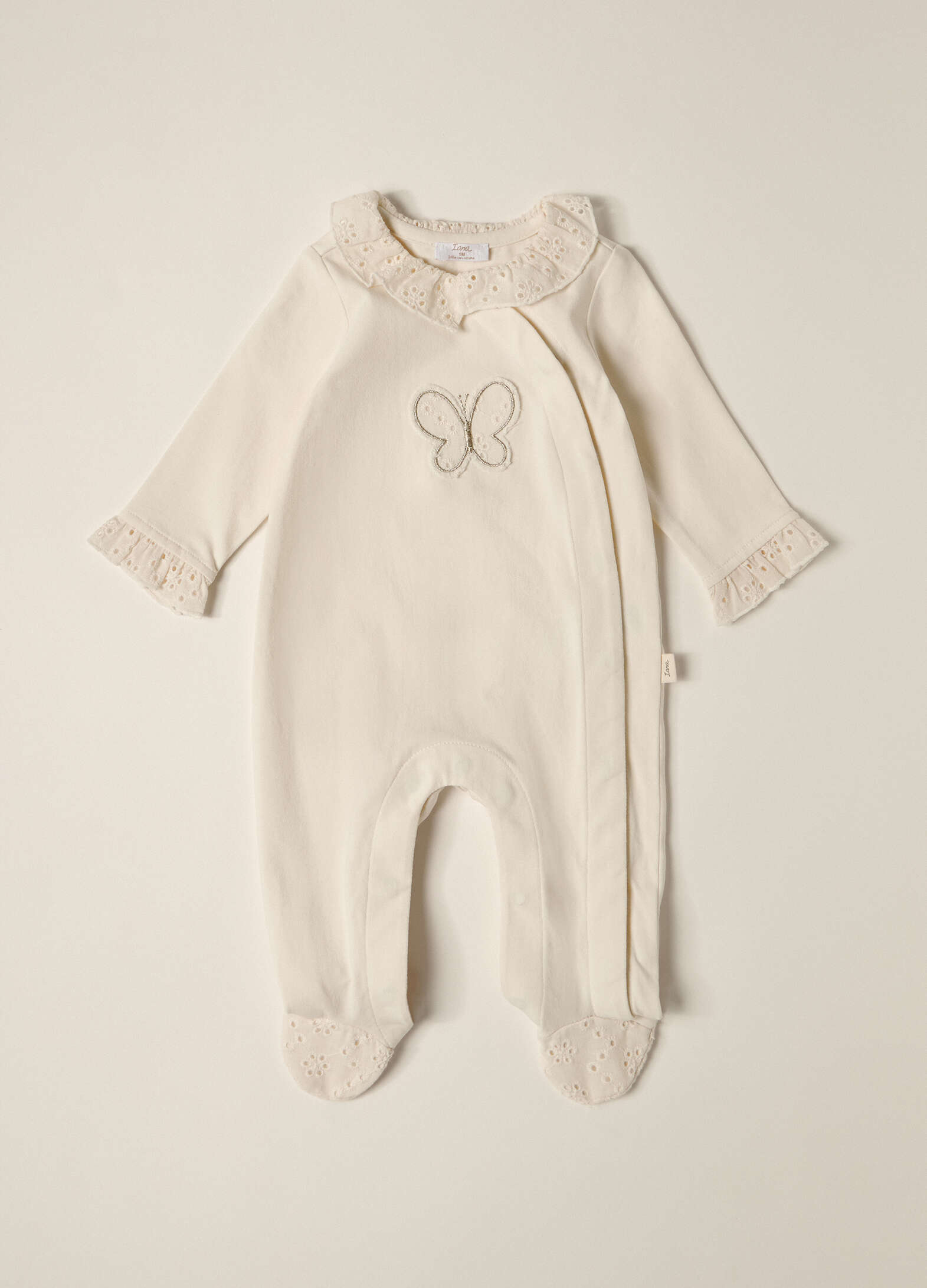 IANA Stretch Cotton Baby Romper