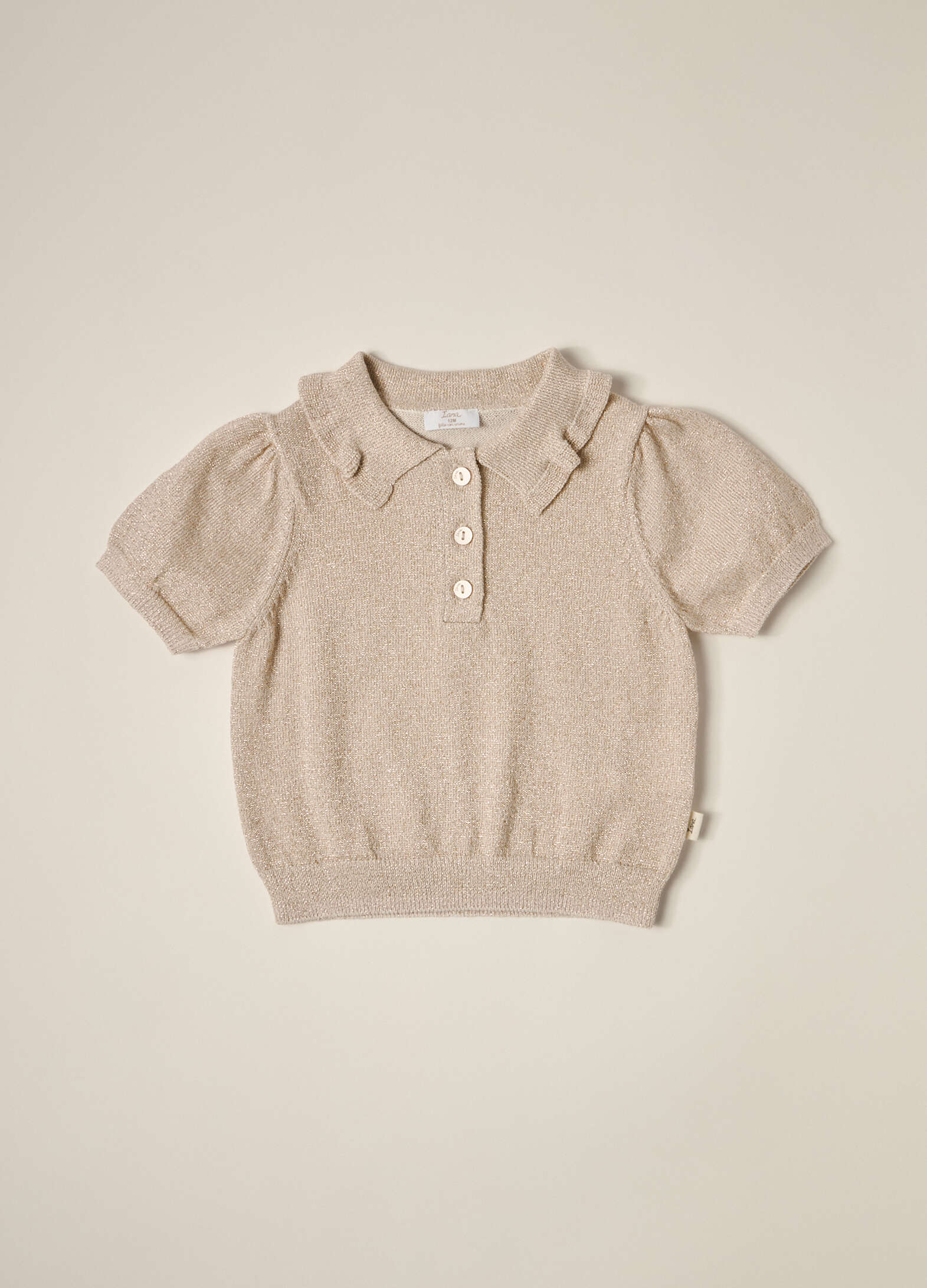 IANA Baby Cotton Blend Tricot Polo